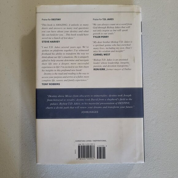 DESTINY Step Into Your Purpose by TD Jakes - Picture 2 of 3